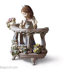 Lladro Porcelain Figurine Morning Song - china-cabinet.com
