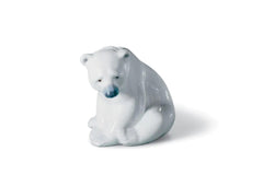 Seated Polar Bear