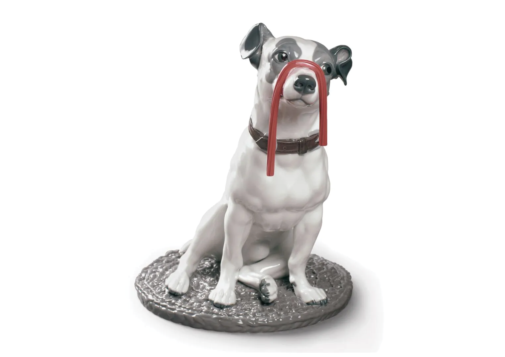 Lladro Jack Russell With Licorice