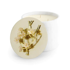 Cherry Blossom Marble Candle