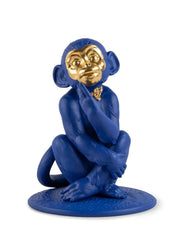 Little monkey (blue-gold)