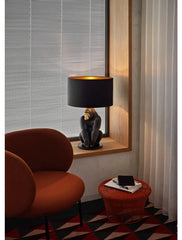 Gorilla lamp. Black-gold (US)
