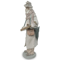 Lladro Old man with Monkey