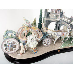 Cinderella's Arrival Sculpture. Limited Edition