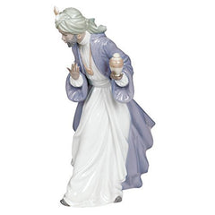 Nao by Lladro Collectible Porcelain Figurine: KING BALTHASAR WITH JUG - 11-1/4
