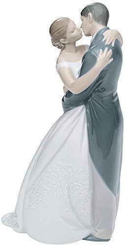 Nao A Kiss Forever 9H Porcelain Sculpture by Nao - china-cabinet.com
