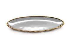 Molten Gold Oval Platter