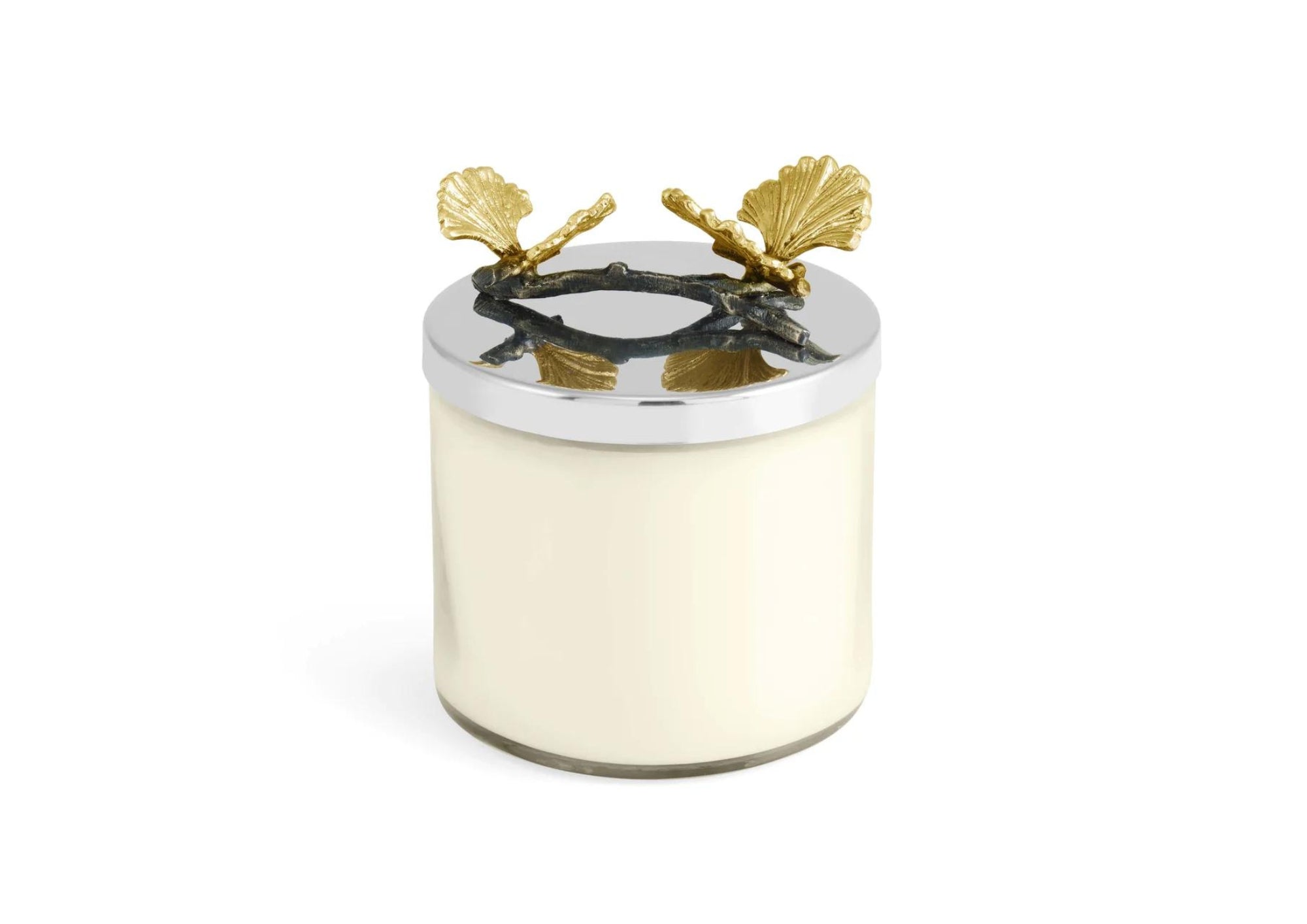 Butterfly Ginkgo Candle