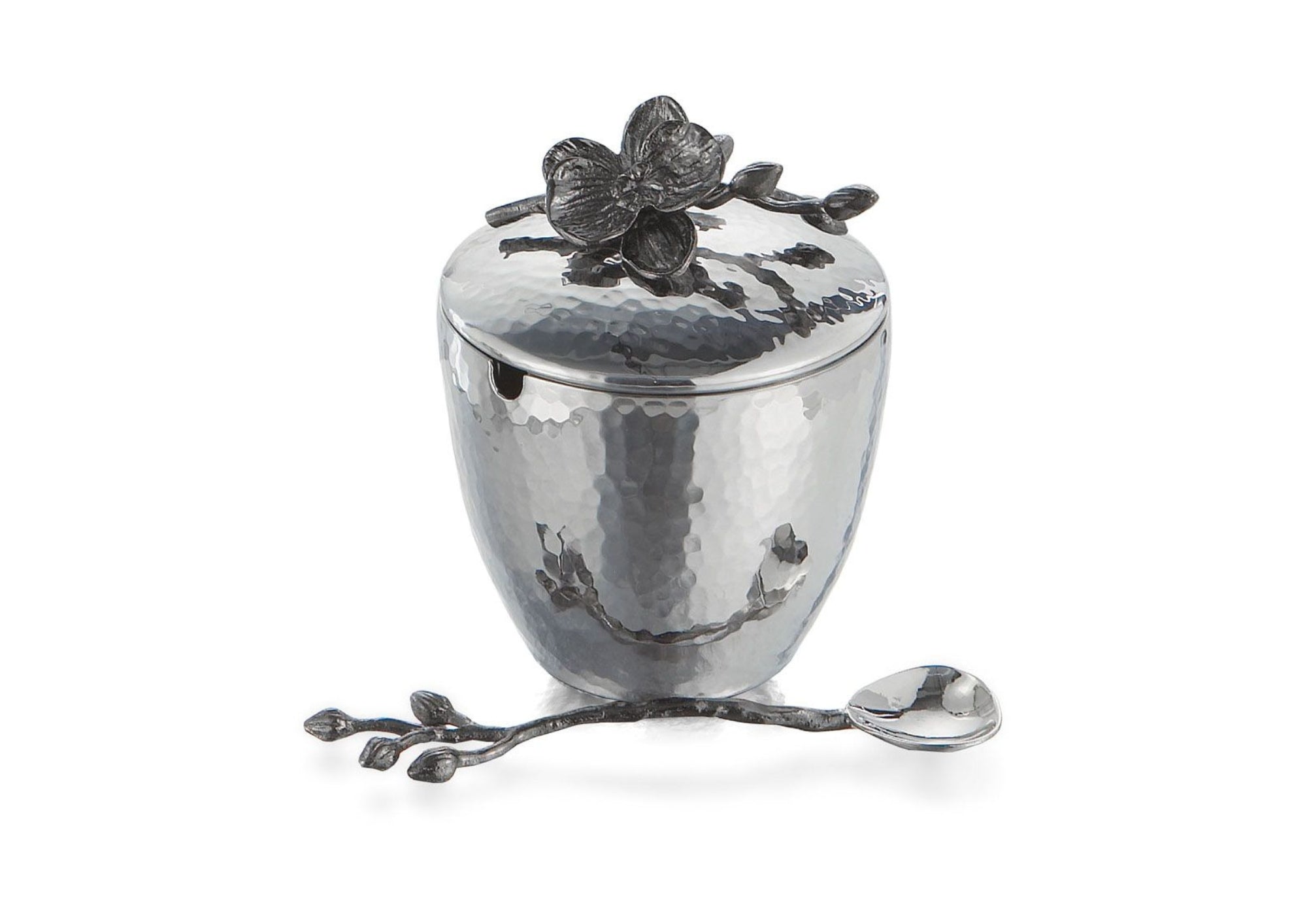 Black Orchid Mini Pot W/spoon